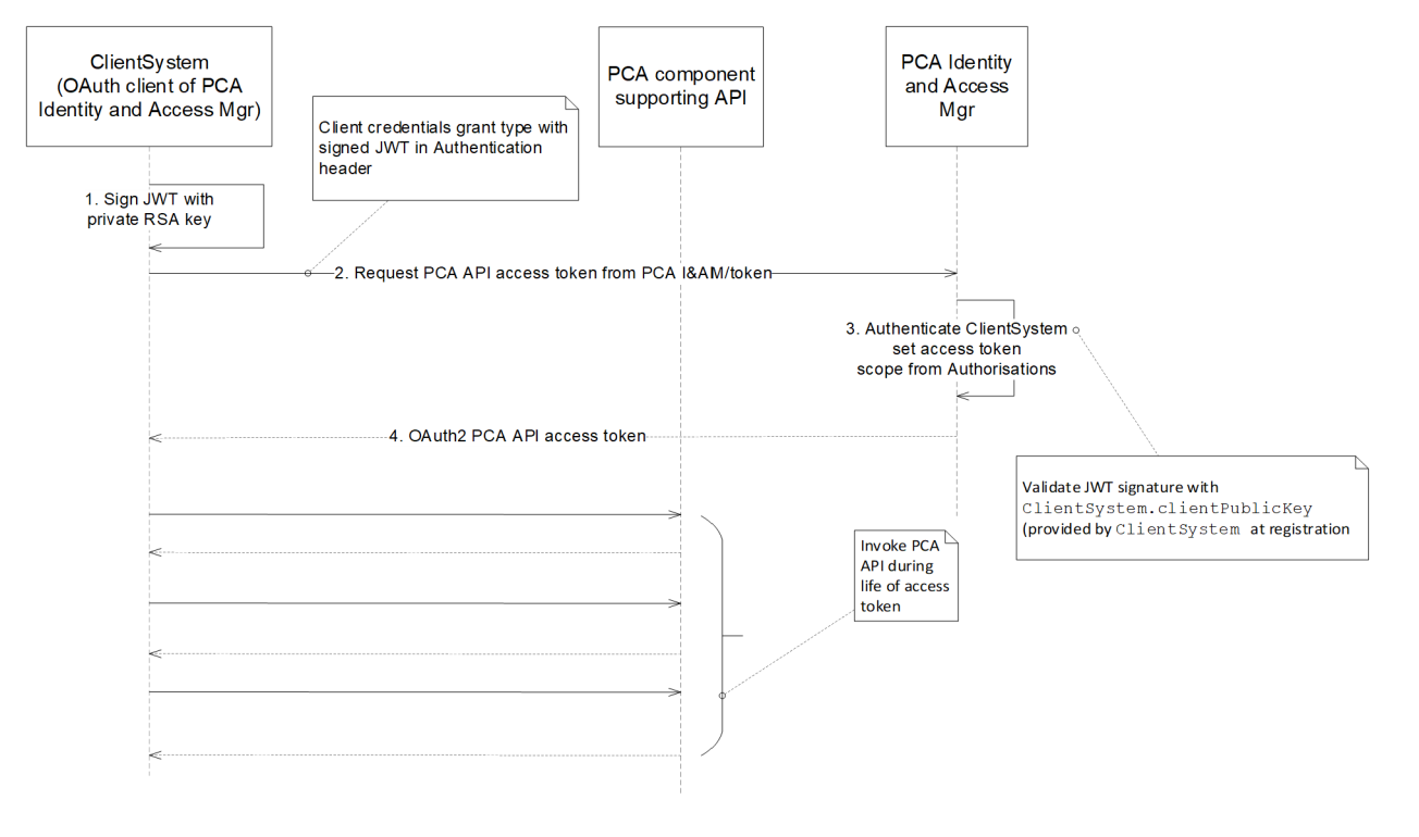 pca-system-based authorisation